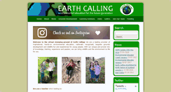 Desktop Screenshot of earthcalling.org