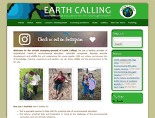 Tablet Screenshot of earthcalling.org